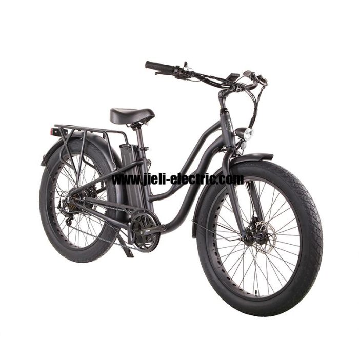 2022 750W 26inch Fat Tire Electric Cruiser Bike TDF02