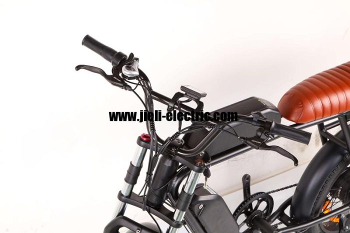 Model-2022 Double Battery Retro Electric Motor Bike TDN08Z