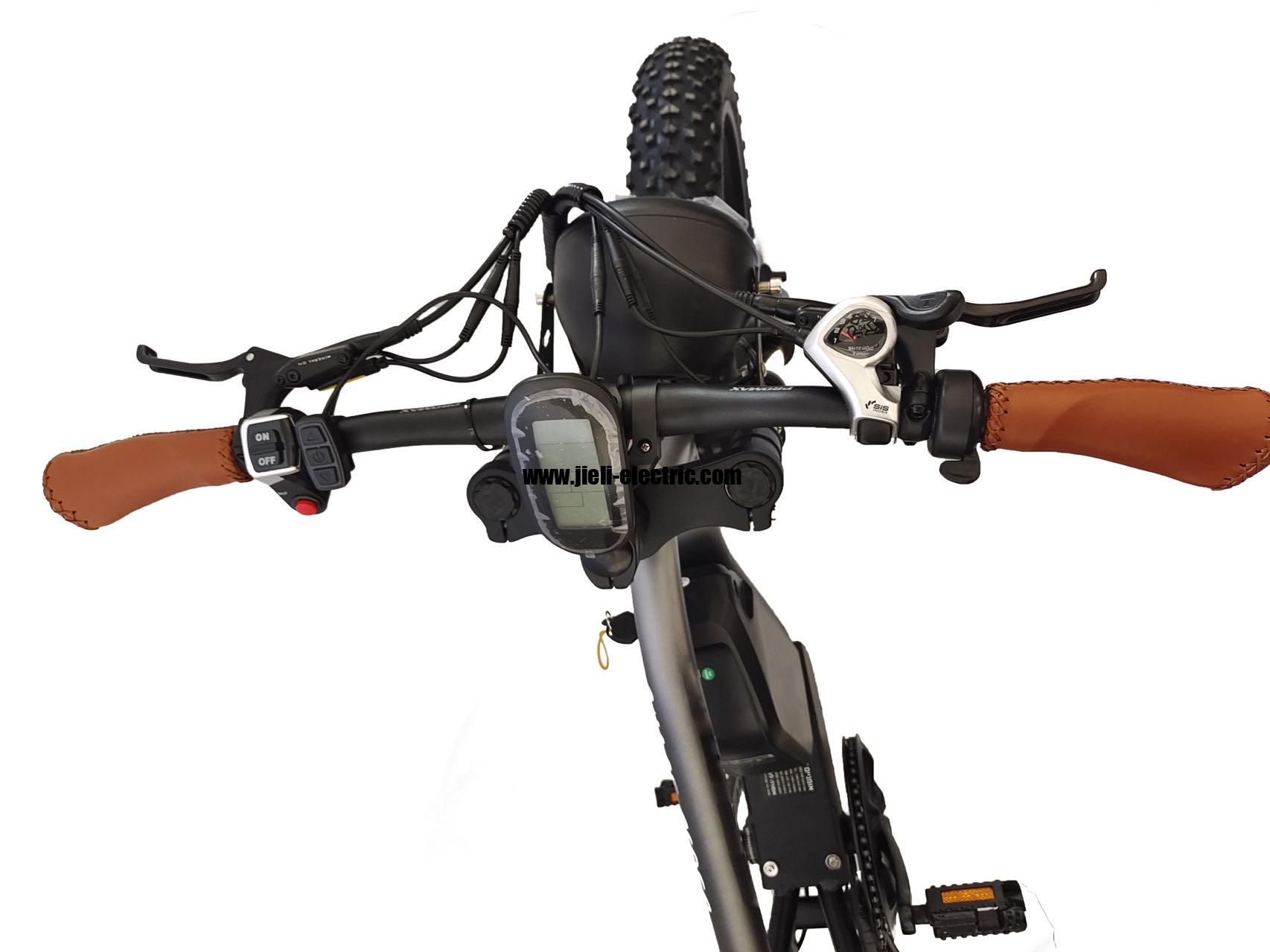 Retro Electric Moped Bike