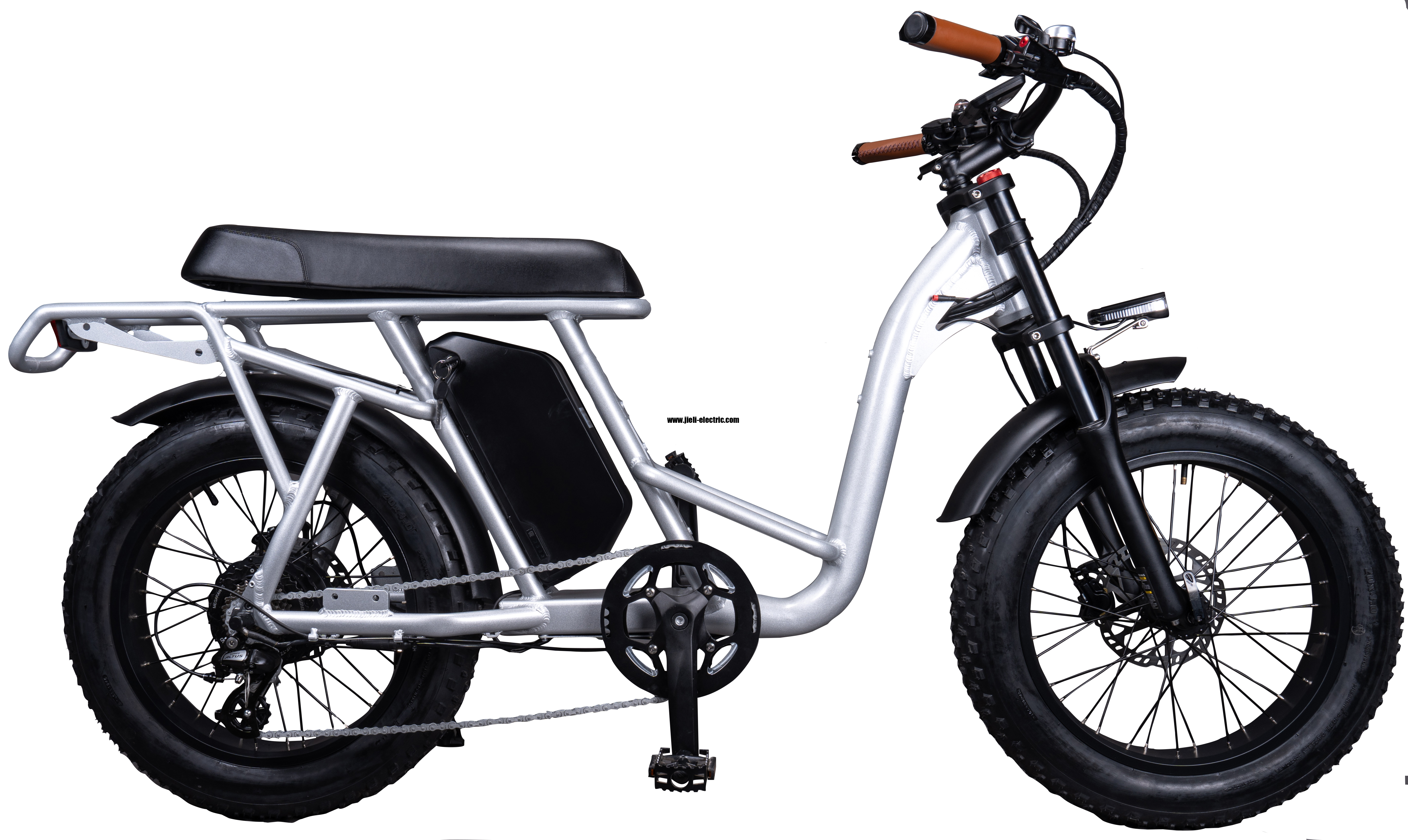 1000watts Fat Tire 20inch Cargo Step-Through E-Bike | High-Performance Electric Bike