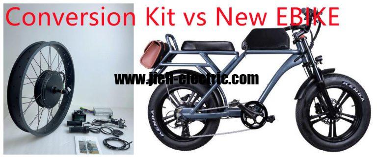 Electric Bike Conversion vs New Ebike: Pros and Cons