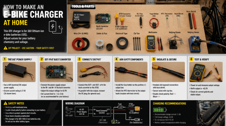 How to Make an E-Bike Charger at Home
