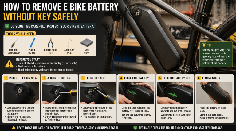 E Bike Akku Entnehmen Ohne Schlüssel — Step-by-Step Guide