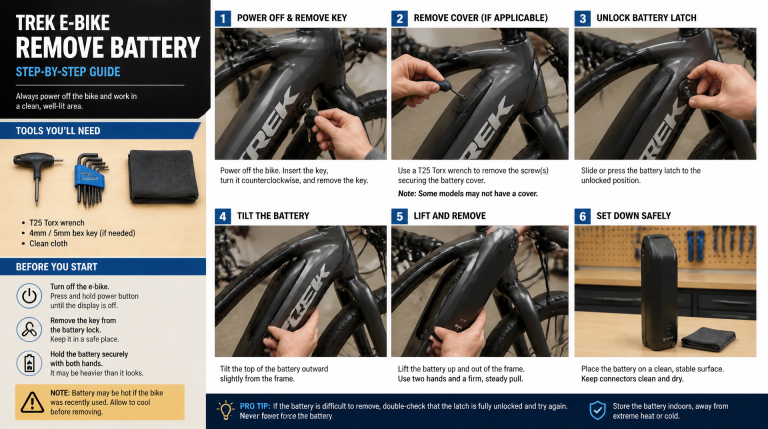 How To Remove Battery From Trek E Bike — Step-by-Step Guide