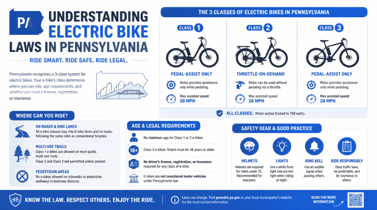 Understanding Electric Bike Laws in Pennsylvania